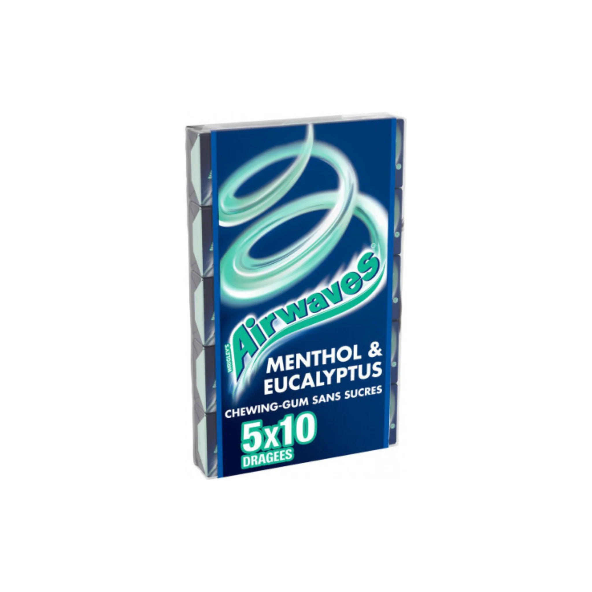 AIRWAVES ChewingGum Menthol Eucalyptus SS 5x10 -B14