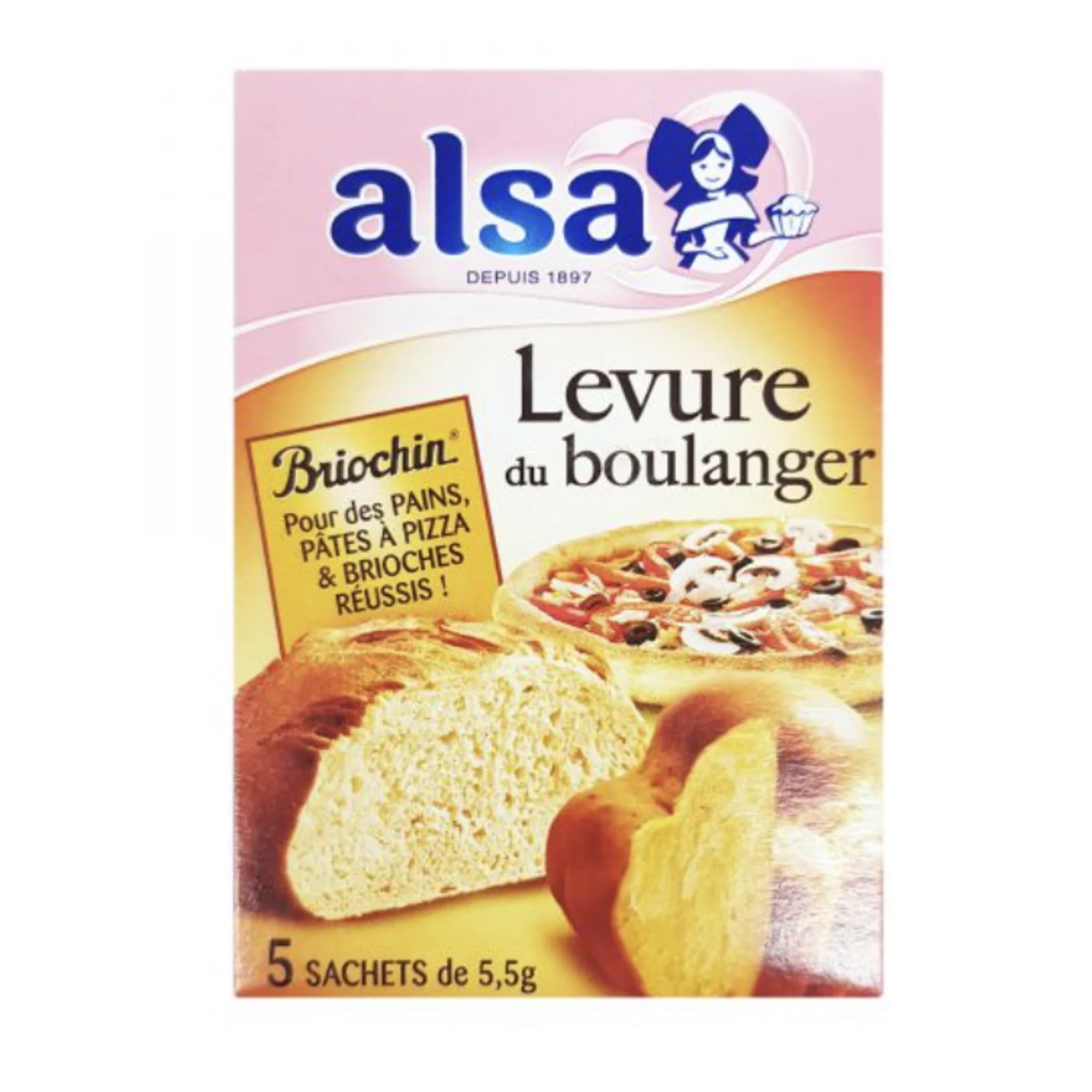 ALSA Levure Boulangère Briochin 27.5g -E122