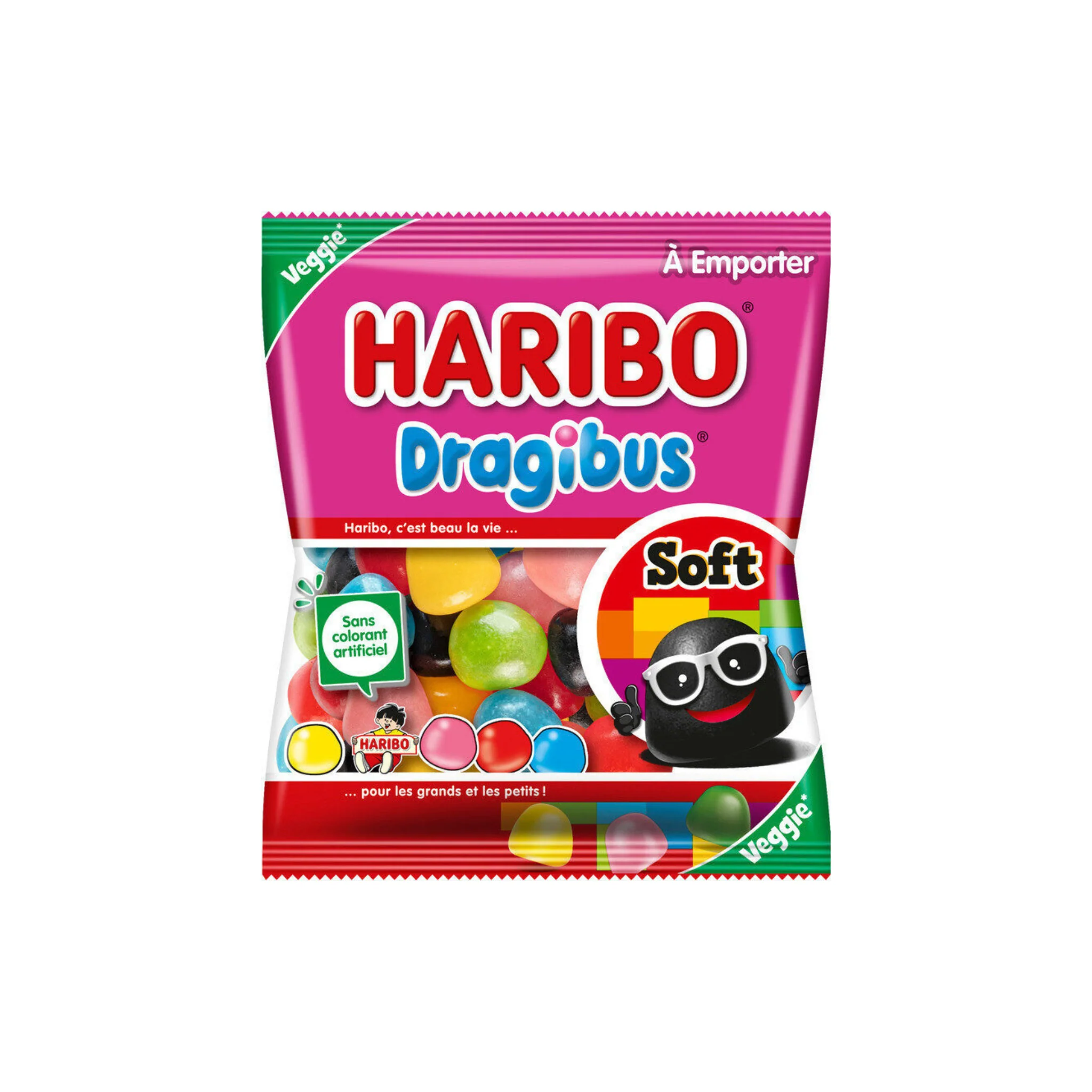 BONBONS Dragibus Soft HARIBO 120g -B121