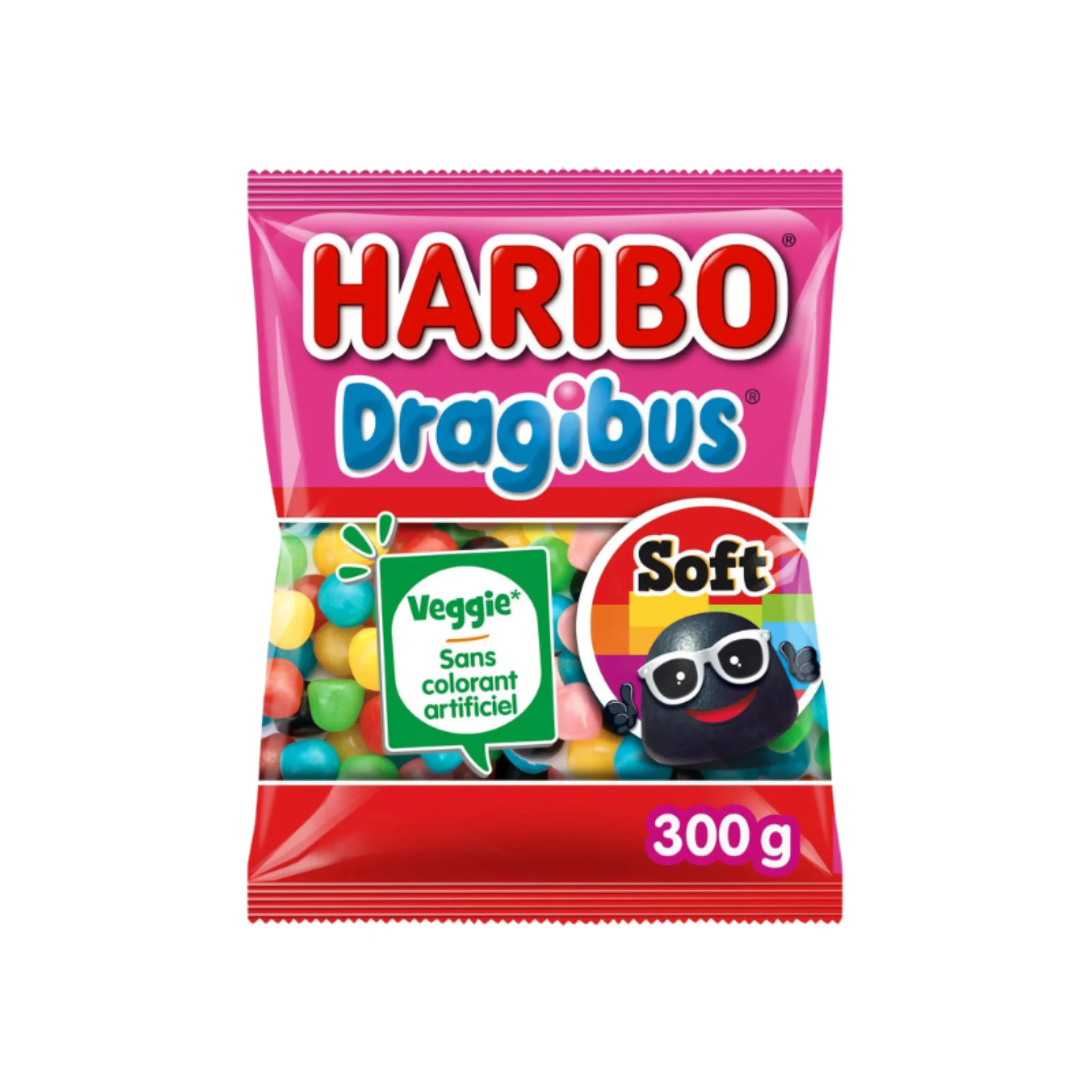 BONBONS Dragibus Soft HARIBO 300g -B34