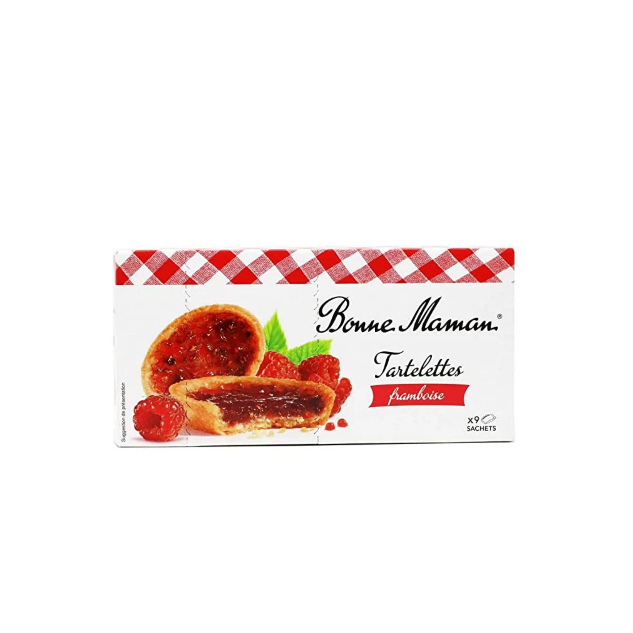 BONNE MAMAN Tartelettes à la Framboise 135g -E62