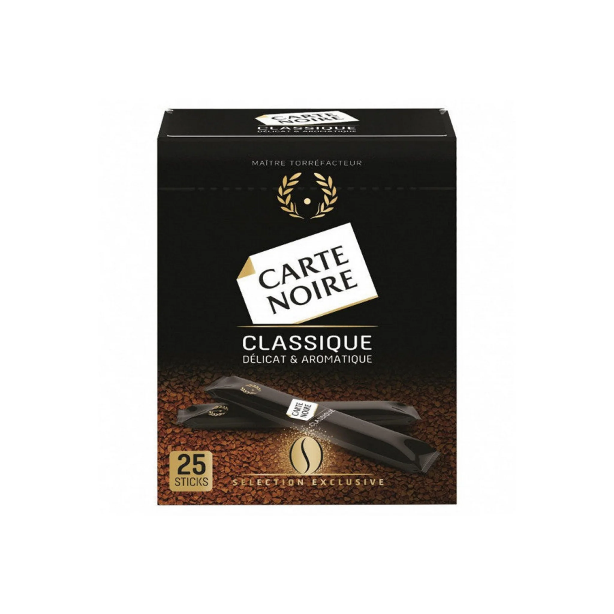 CARTENOIRE Noire instant stick x25 classic 45g -F102
