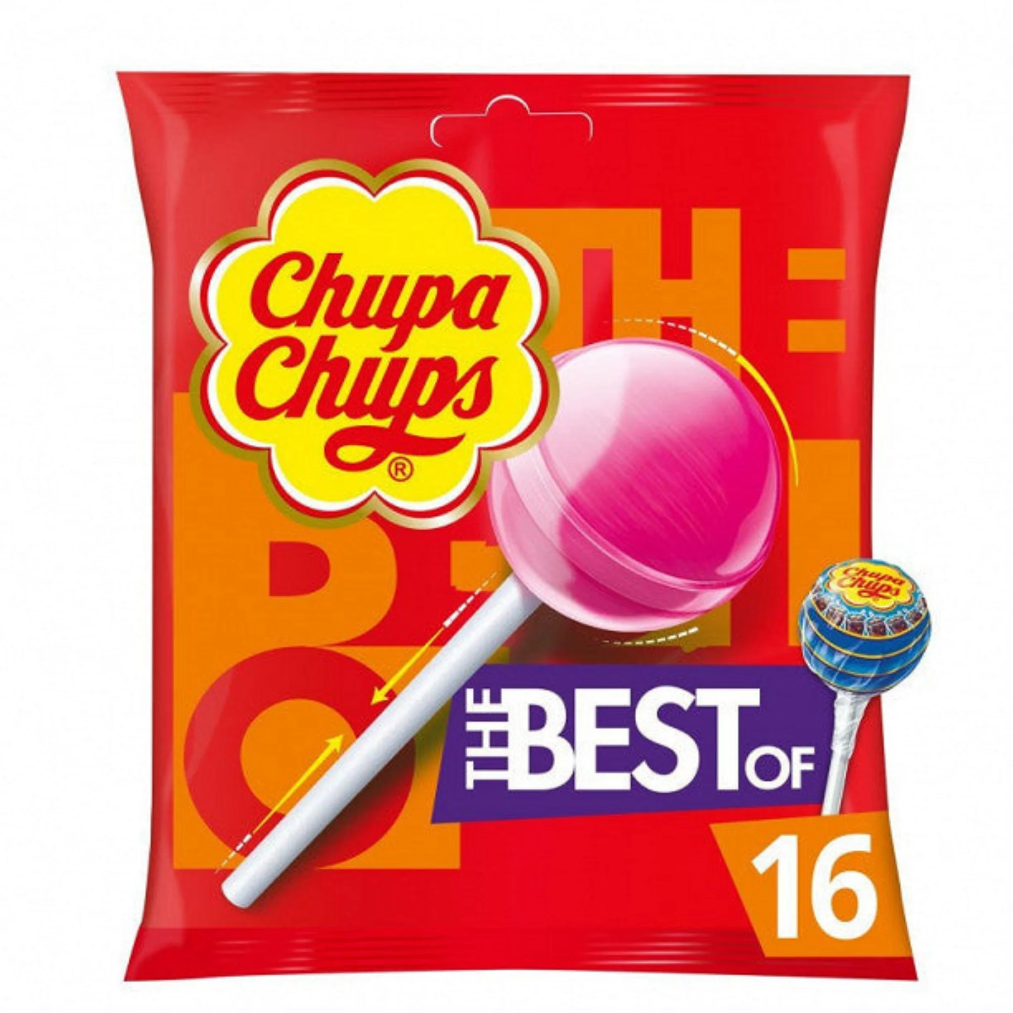 CHUPACHUPS The best of 16x12g -B114