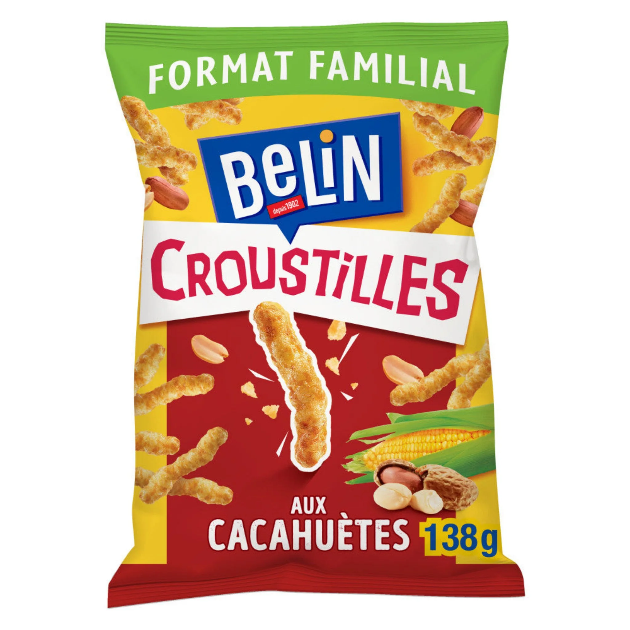 CROUSTILLES Belin Cacahuète 138g -CH