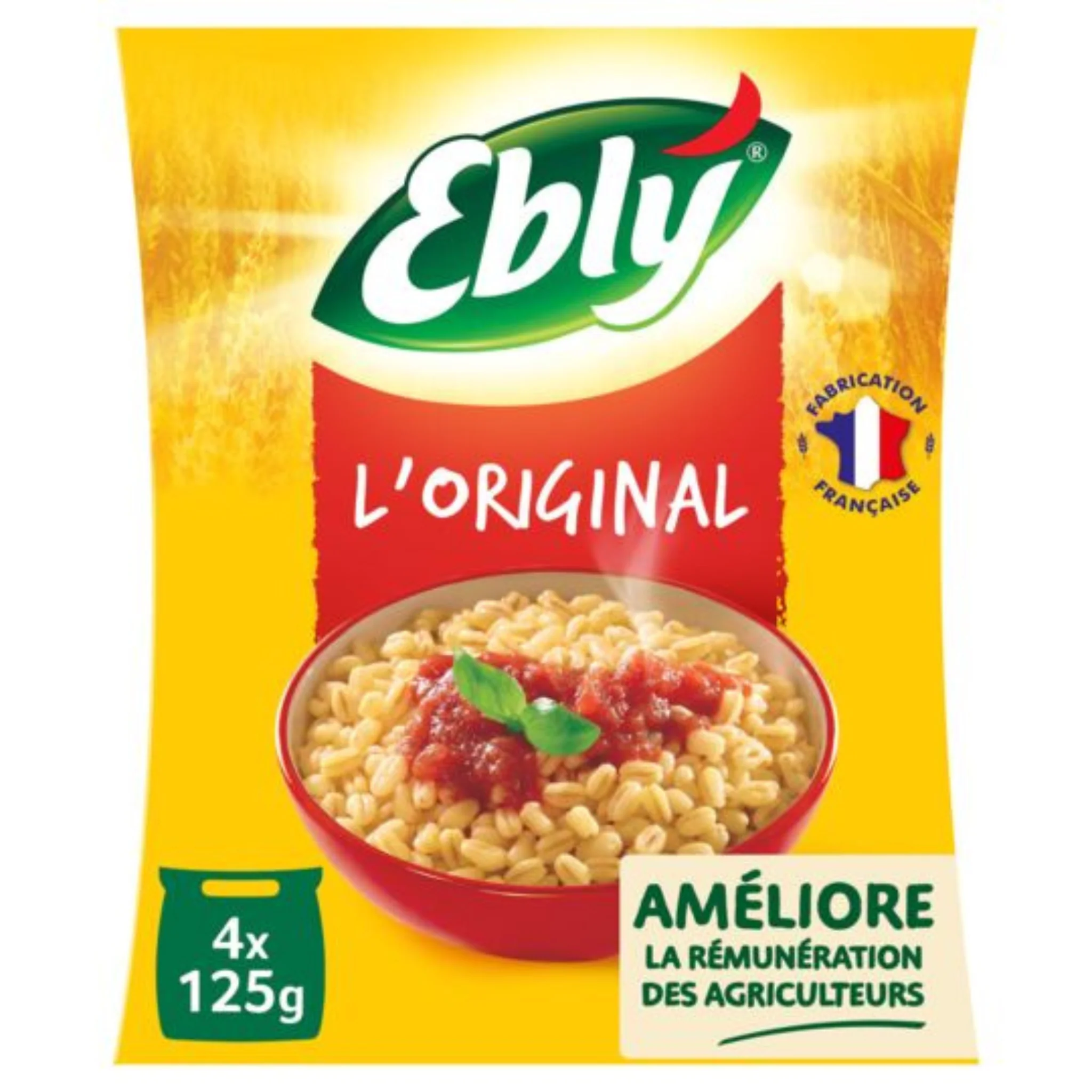 EBLY Blé nature Tendrissimo 4x125g -G91