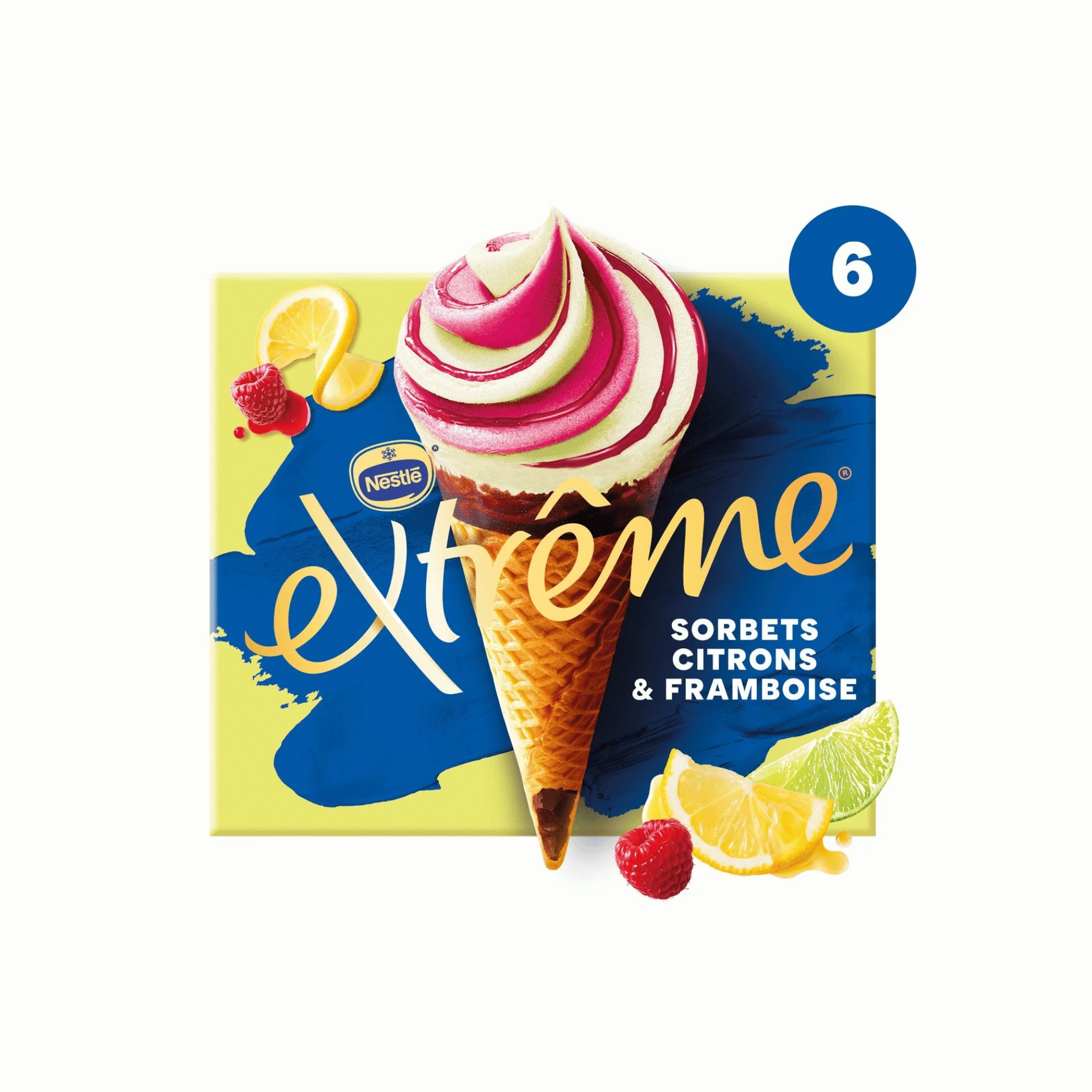 EXTREME Sorbet Citron Framboise 426g
