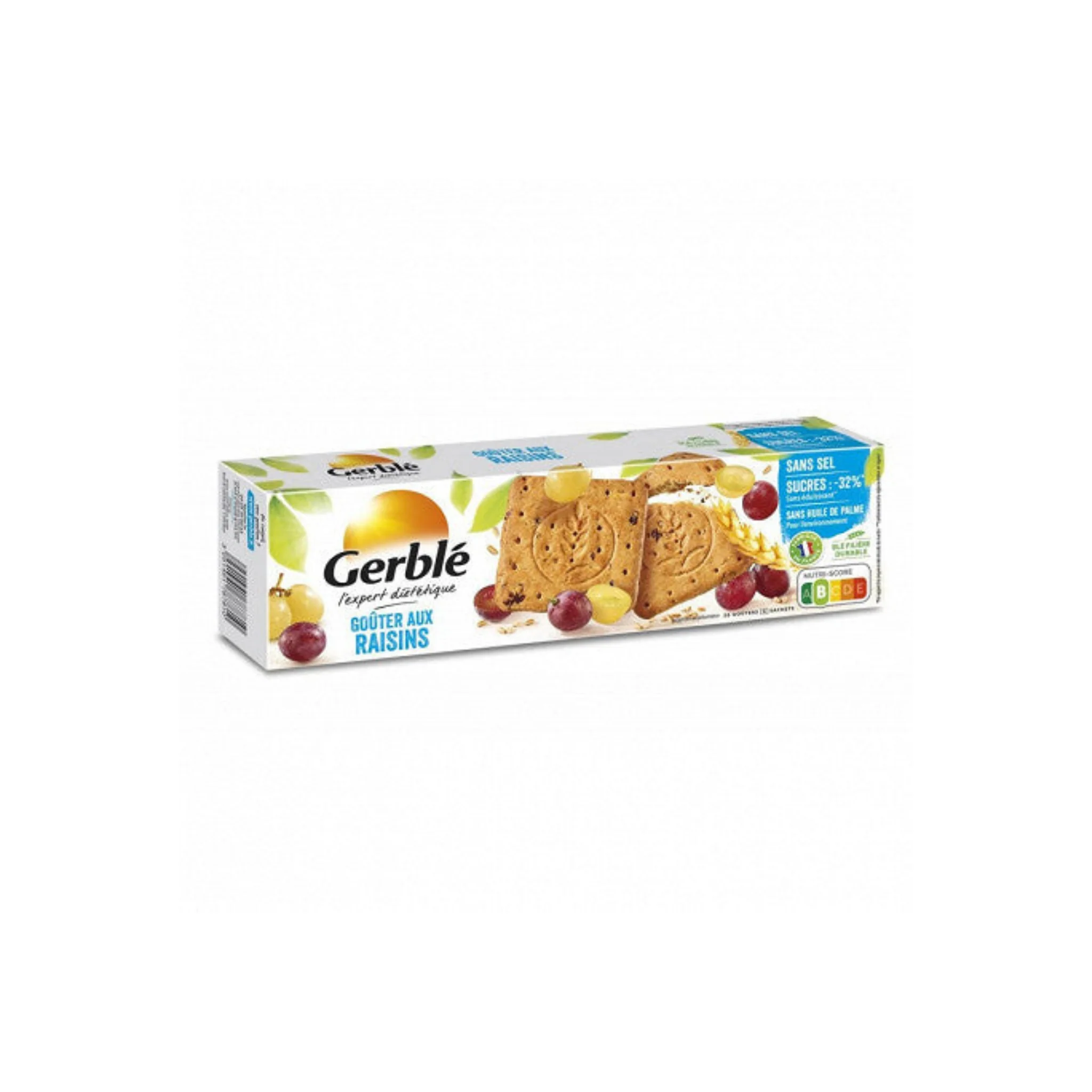 GERBLE Goûters aux raisins 360g -D91