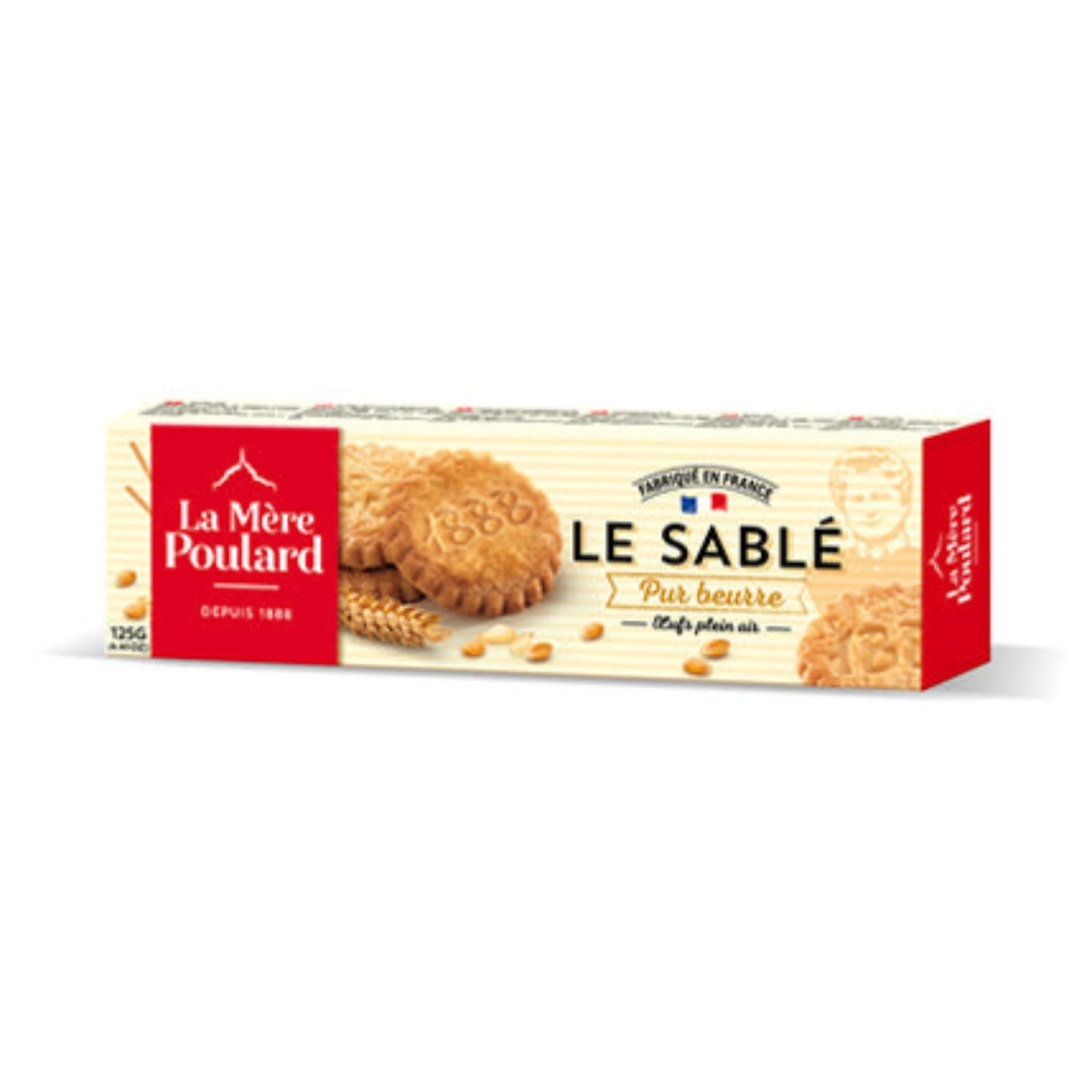 LA MERE POULARD Sablés Pur Beurre 125g -A163