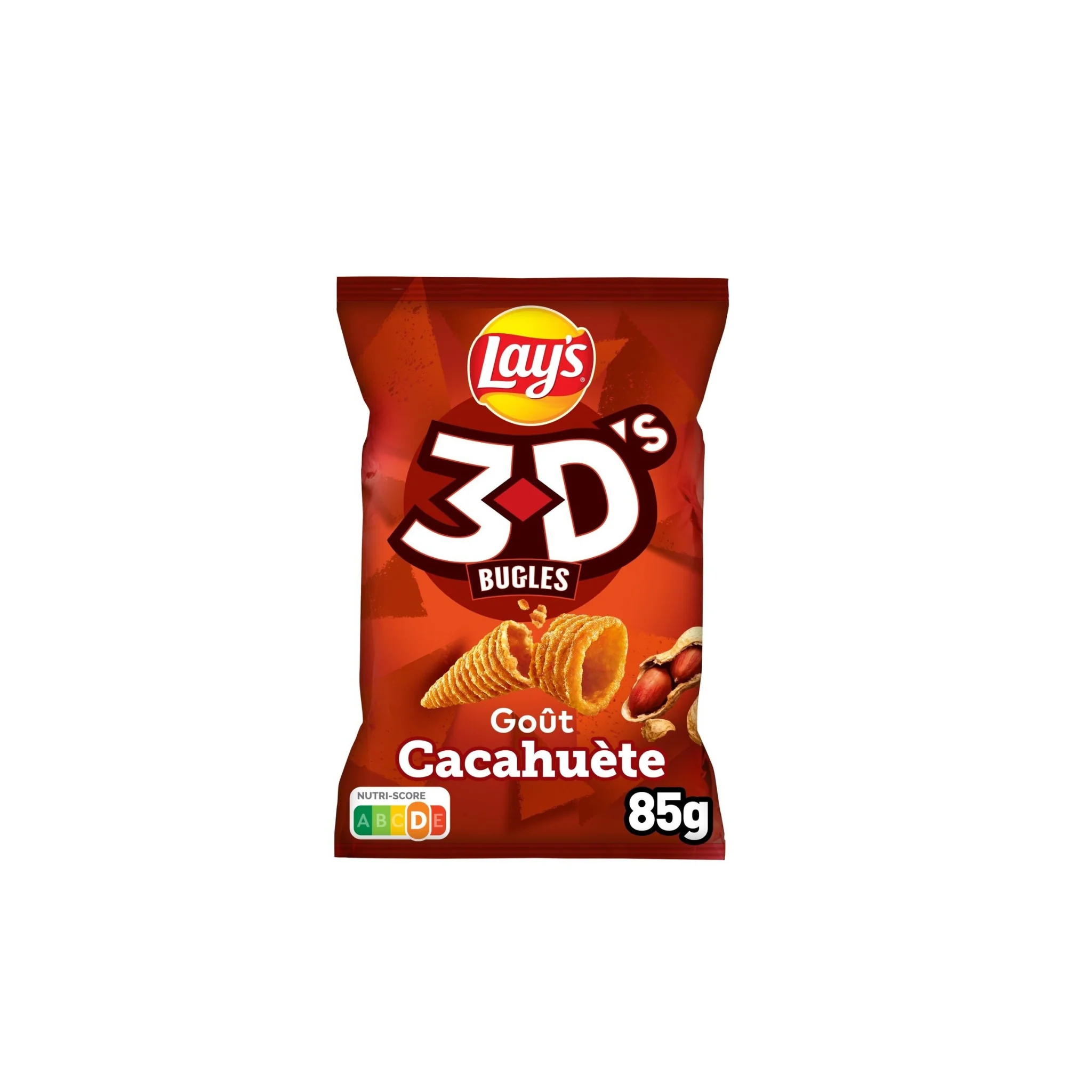 LAY’S 3D goût cacahuète 85g -CH