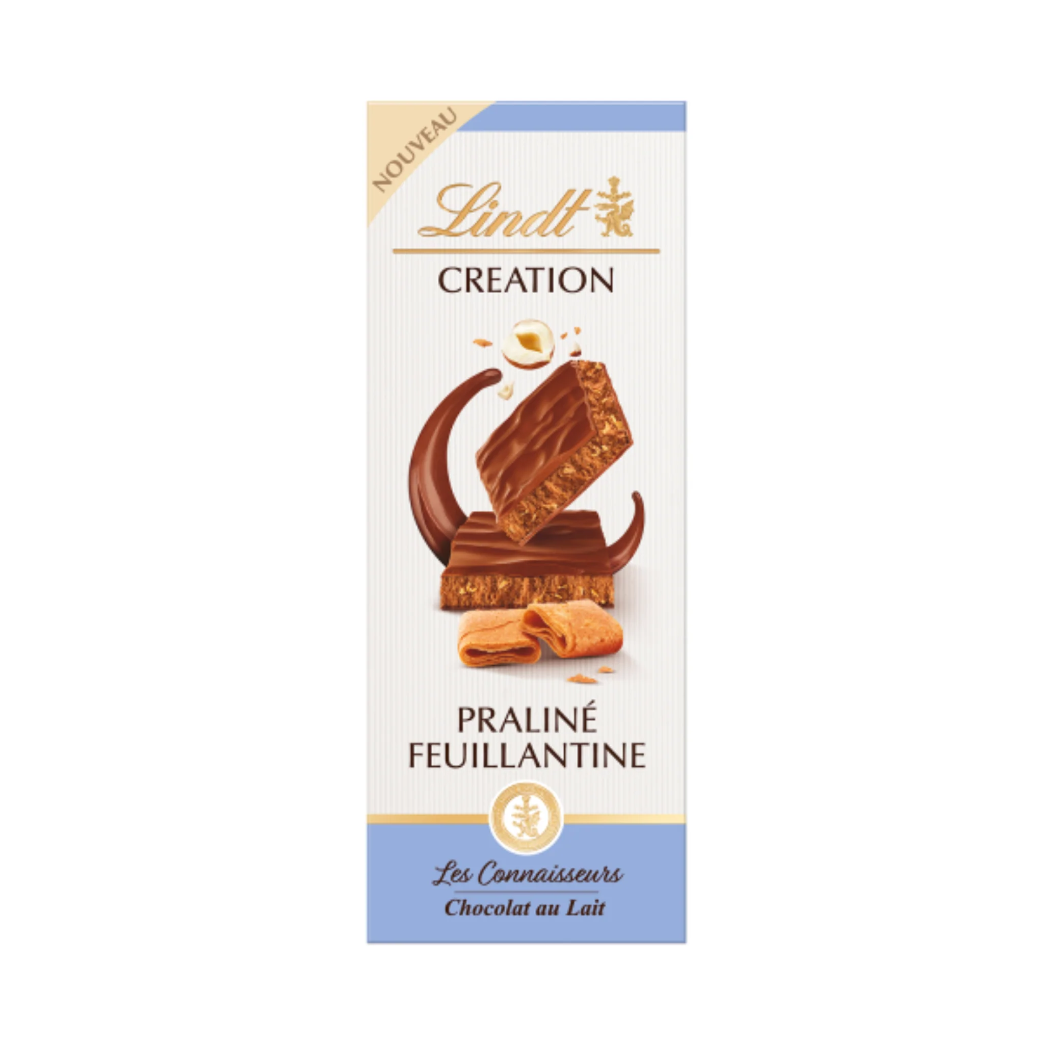 LINDT Création praliné feuillantine 120g -B92