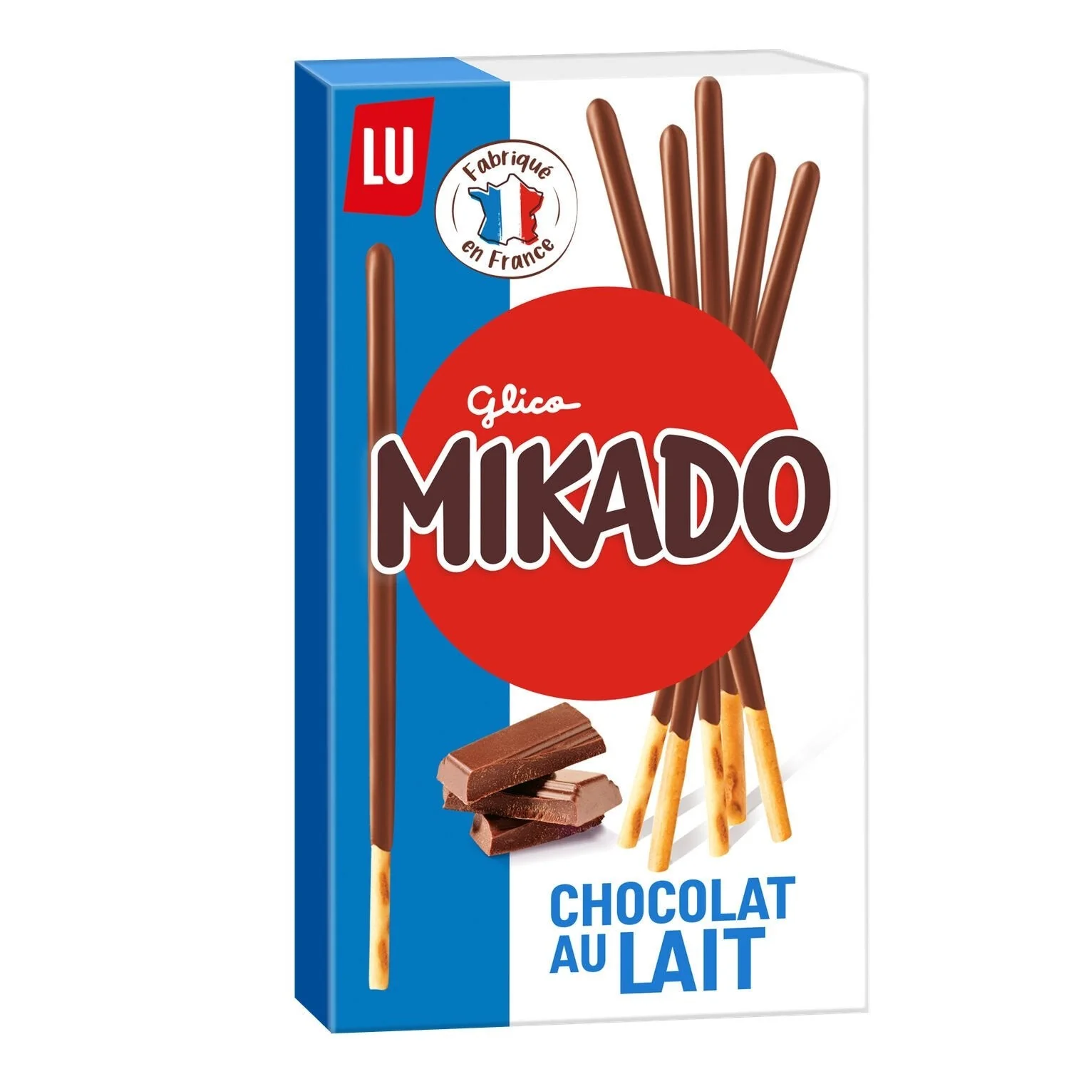 LU Biscuits nappés au chocolat au lait 100g -A92