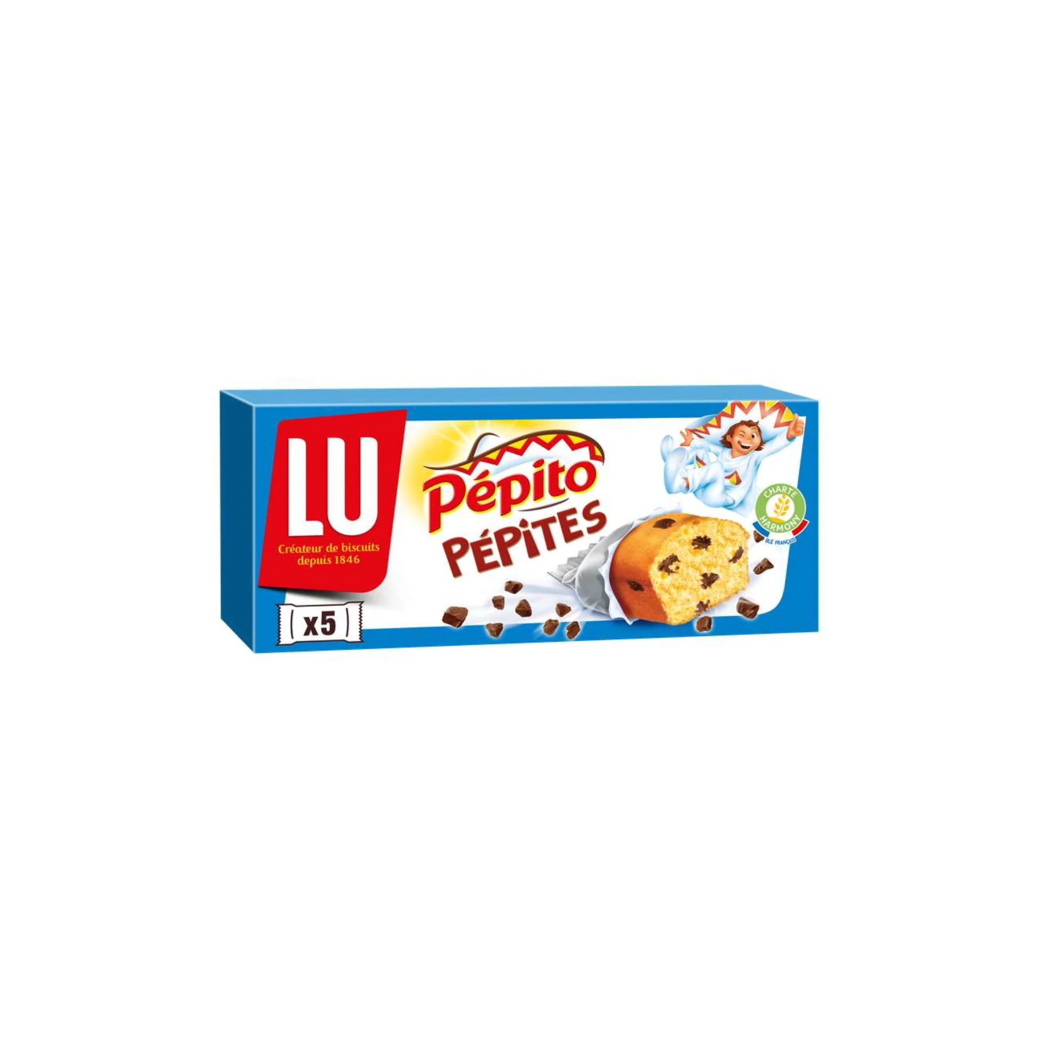 LU Pépito Choco Pépites 5x30g -A122/120