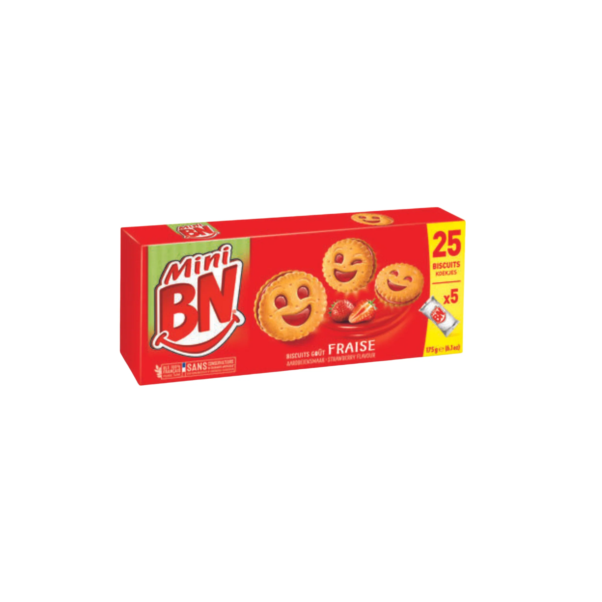 MINI Bn Fraise 125g -A124