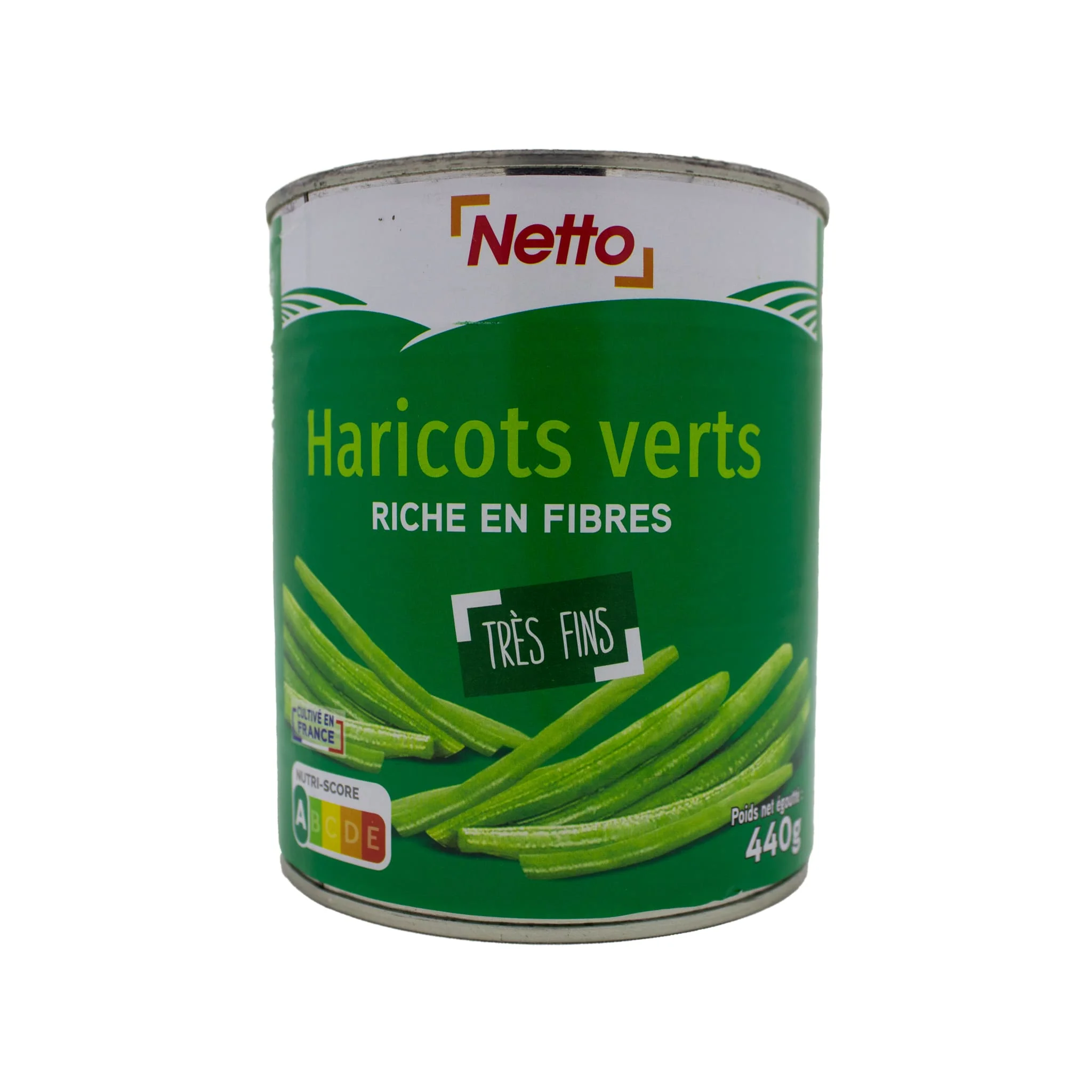 NETTO Haricots verts très fins 440g -I34