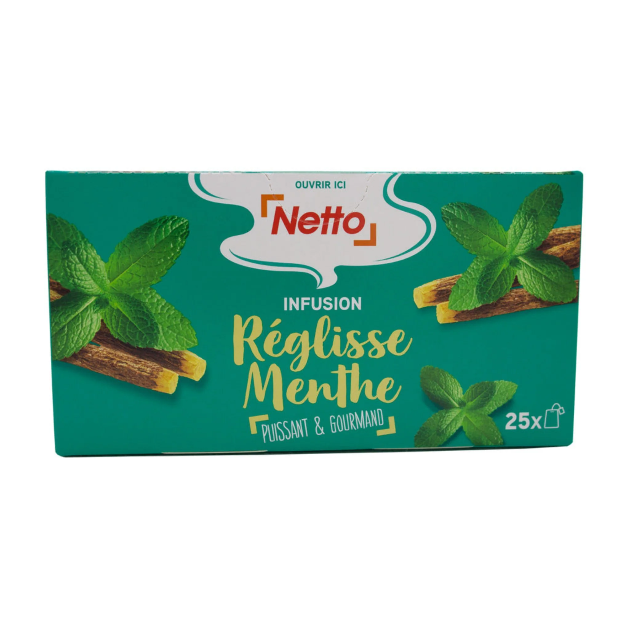 NETTO Infusion réglisse / menthe 35g -F111