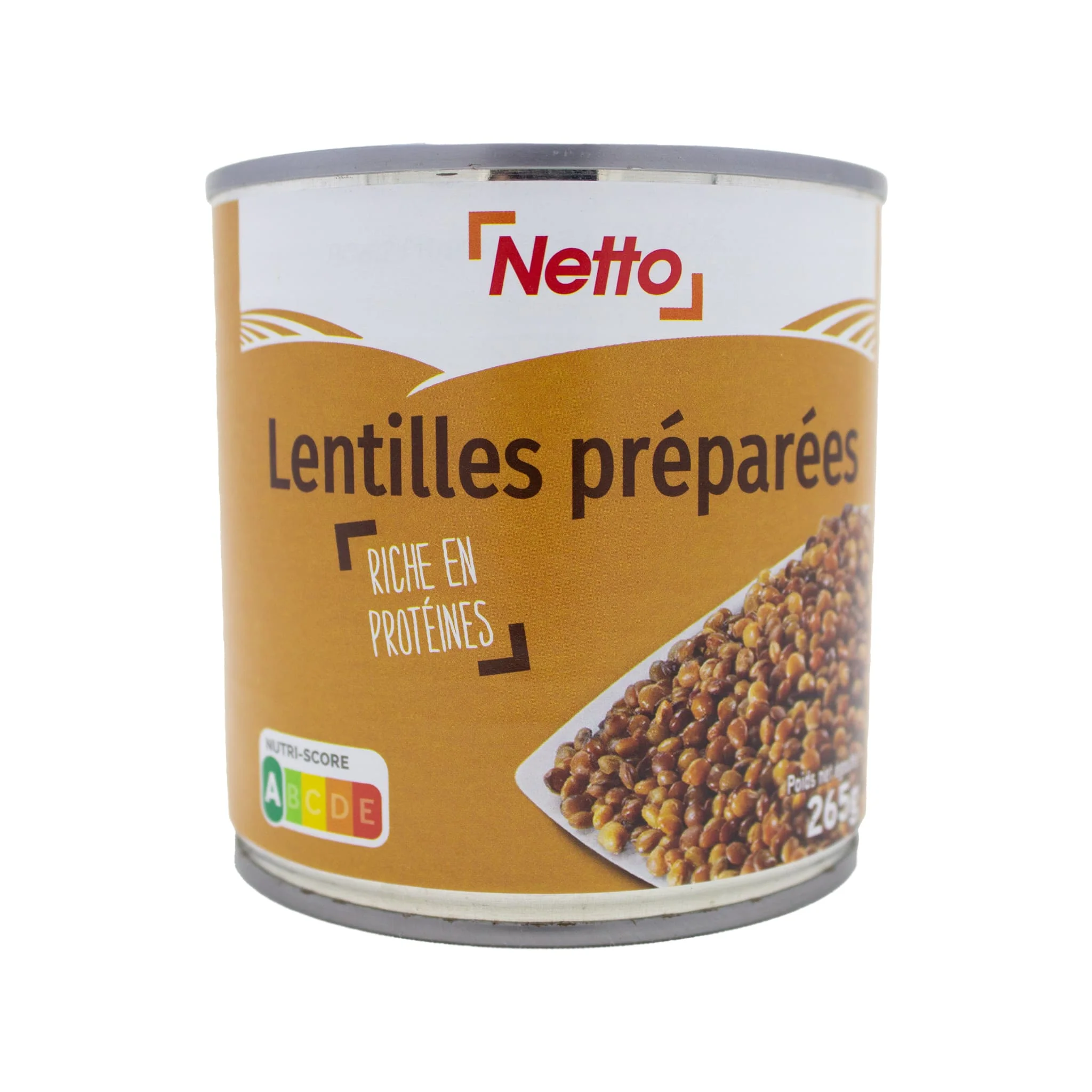 NETTO Lentilles 265g -I43/40
