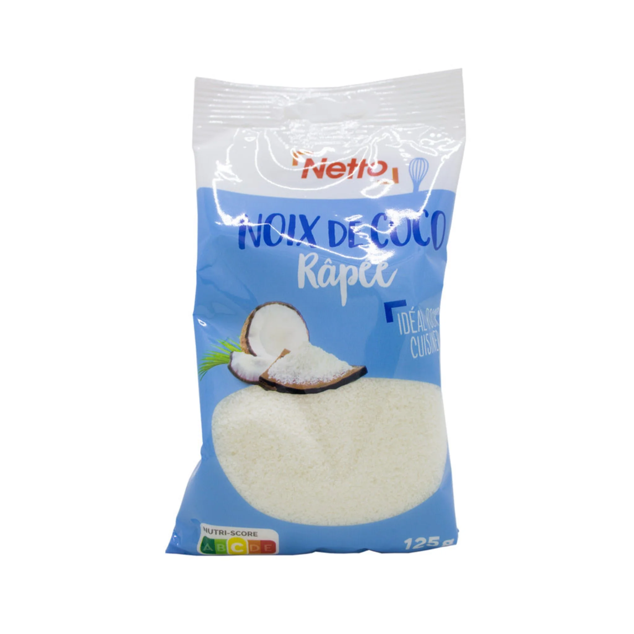 NETTO NOIX COCO RAPEE 125g -E91