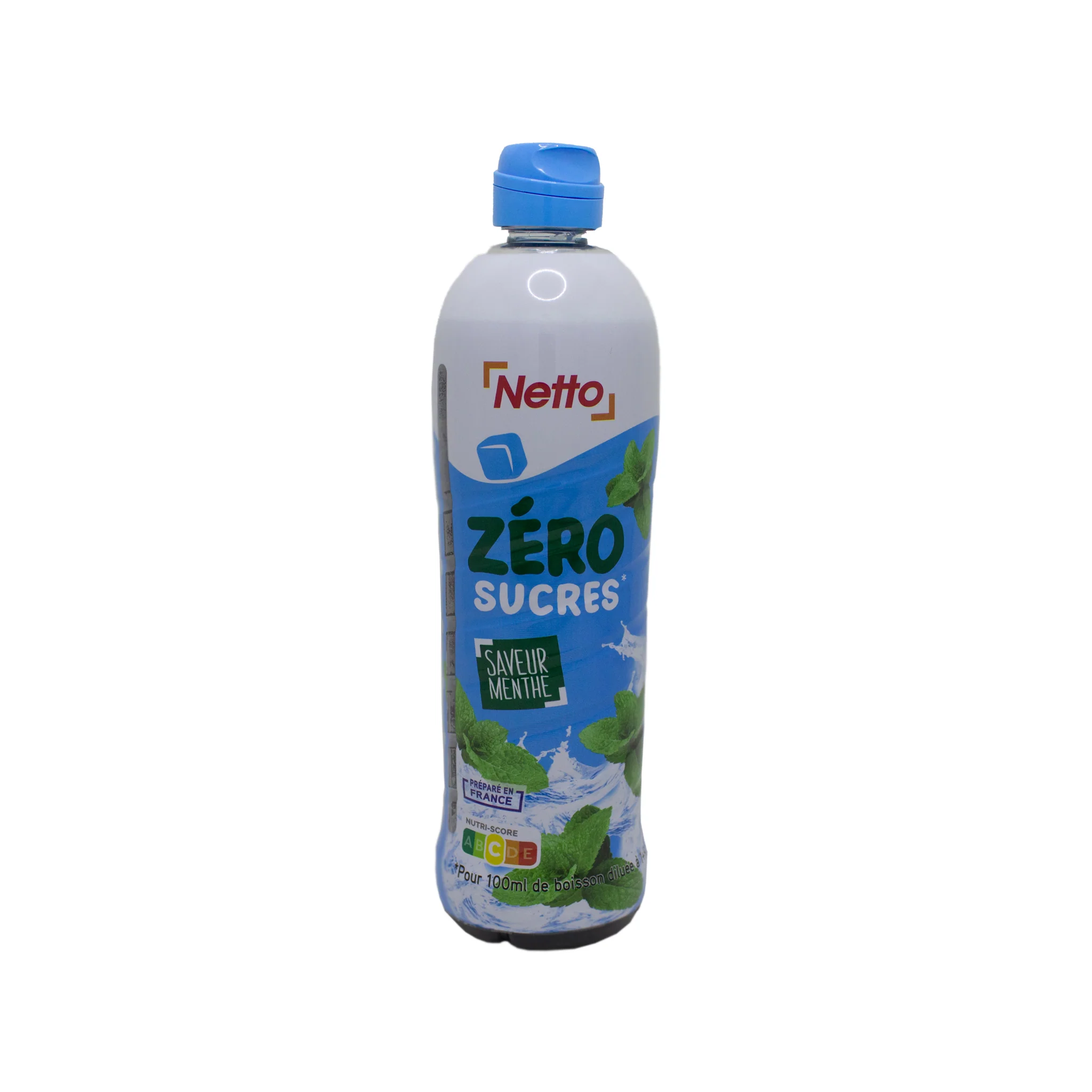 NETTO Sirop de Menthe sans sucre 750ml -F62