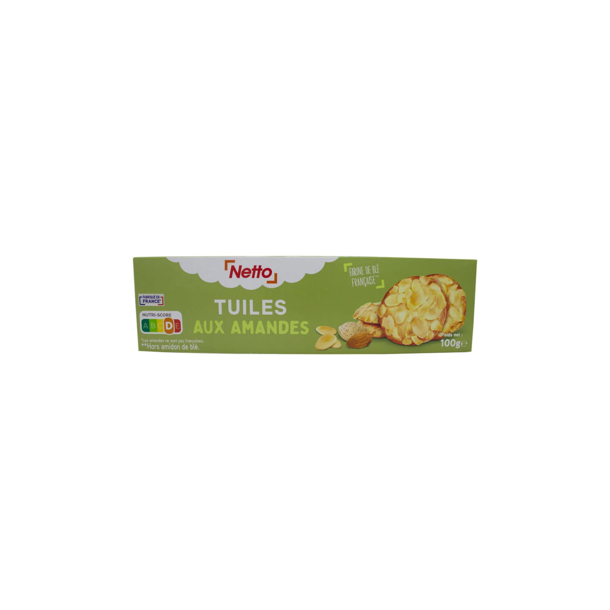 NETTO Tuiles aux Amandes 100g -A12
