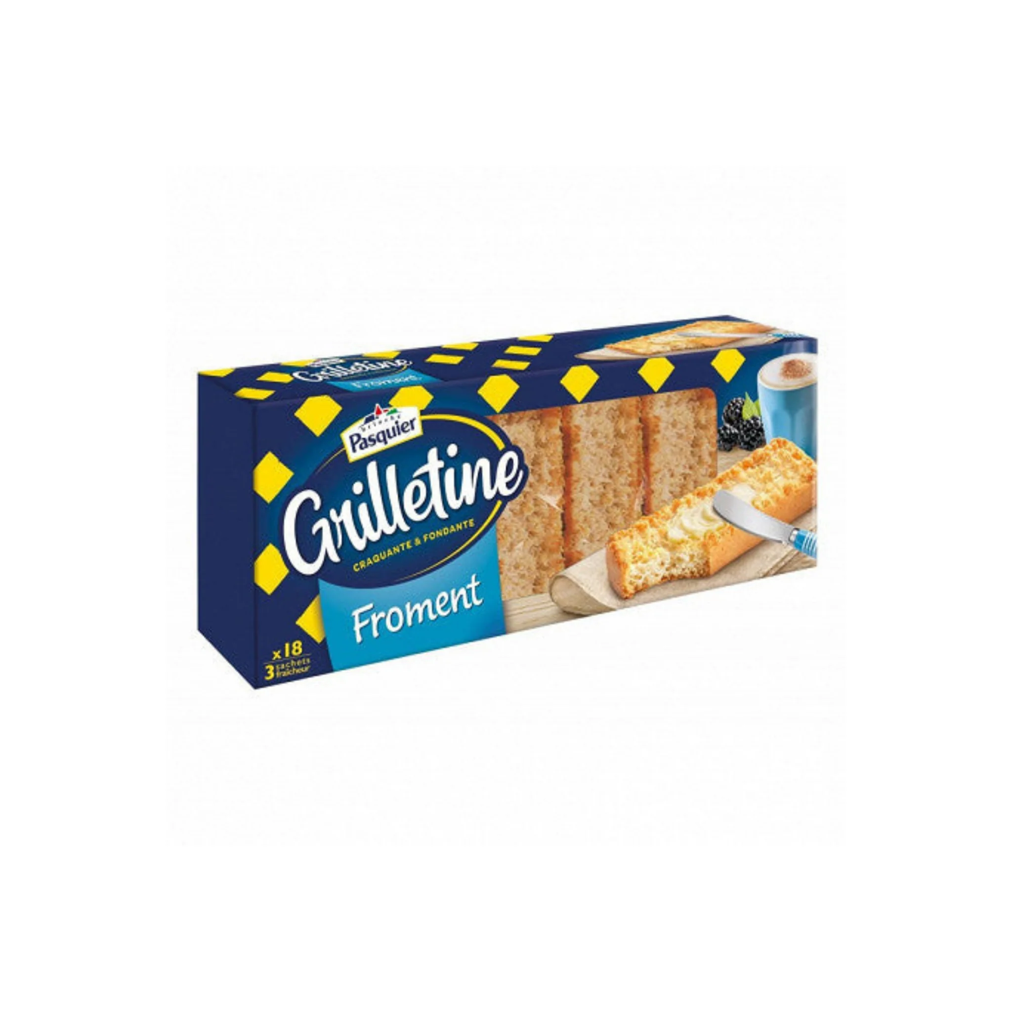 PASQUIER Grillettines au Froment 242g -E42