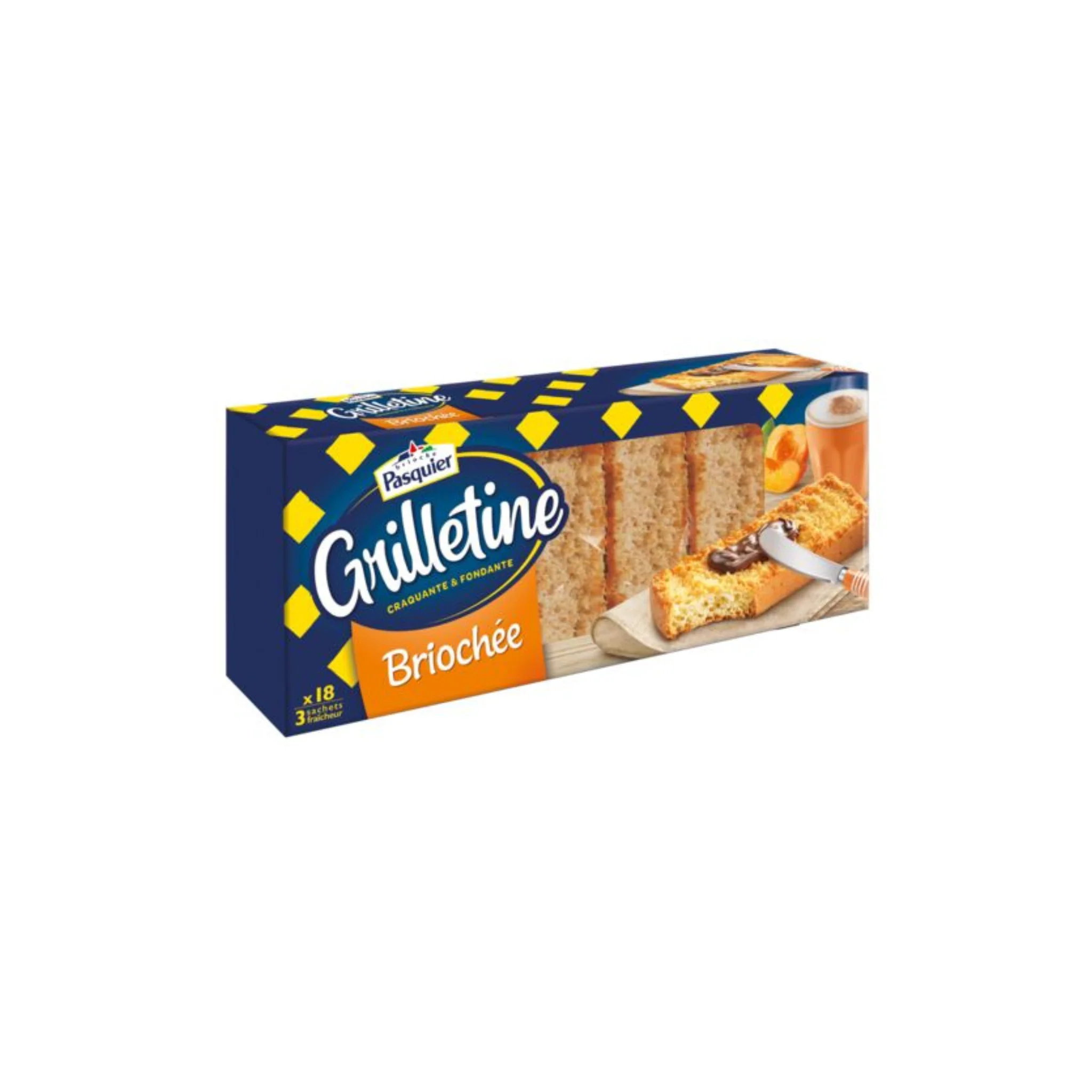 PASQUIER Grillettines briochée 255g -E24