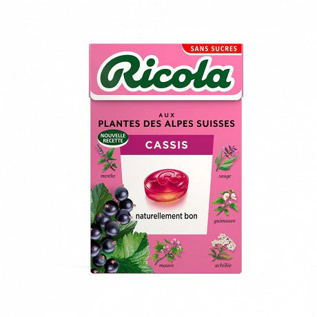 RICOLA Cassis sans sucres 50g -B11