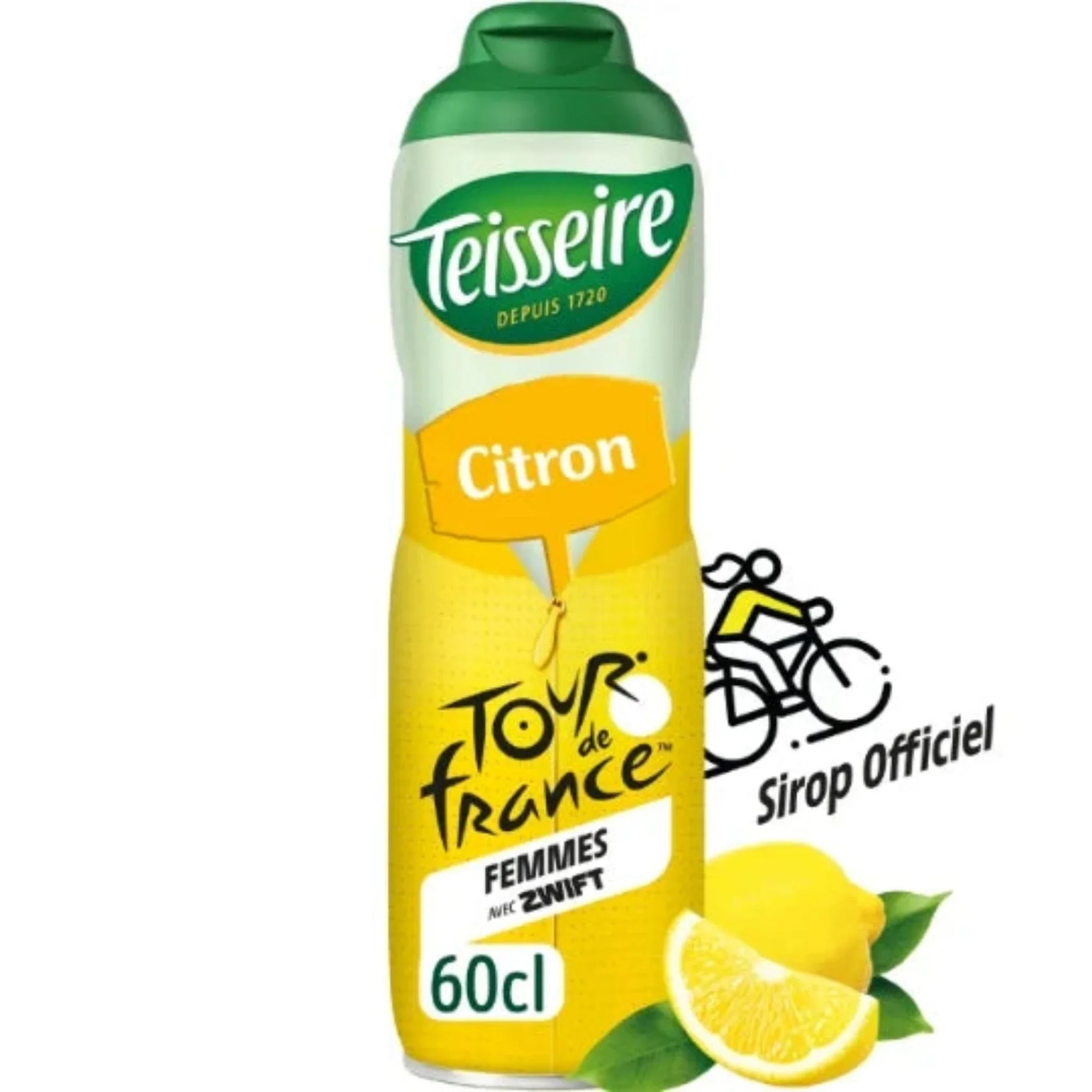 TEISSEIRE Sirop citron 60cl -F43